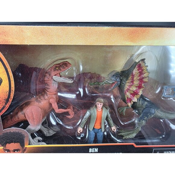 Jurassic World Chaos Theory Ben Escape Pack Dino Action Game Expansion Set - Picture 3 of 9